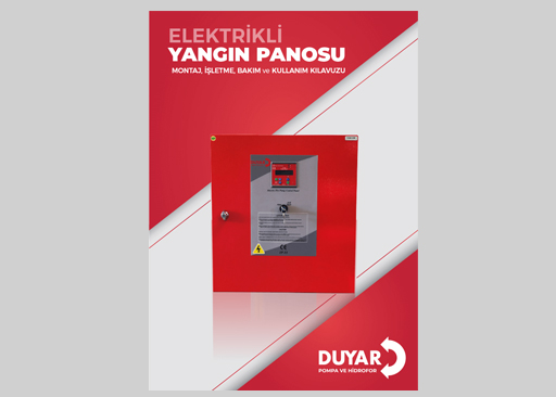 Elektrikli Yangin Panosu Baglanti Semasi